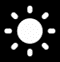 A sun – Brightness setting