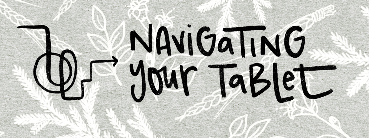 Navigating Your Tablet Banner