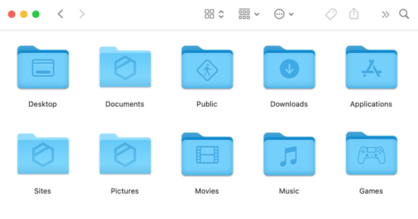 Large Folder Icons in Finder